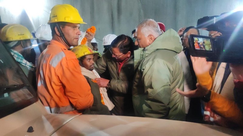 Uttarakhand tunnel rescue: 41 trapped workers brought out safely after 17-day-long operation