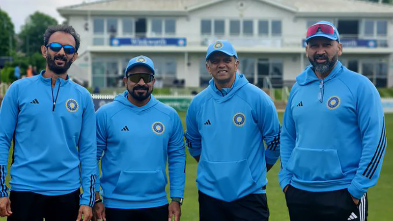 Rahul Dravid to continue as Indian cricket team’s coach as BCCI extends his contract