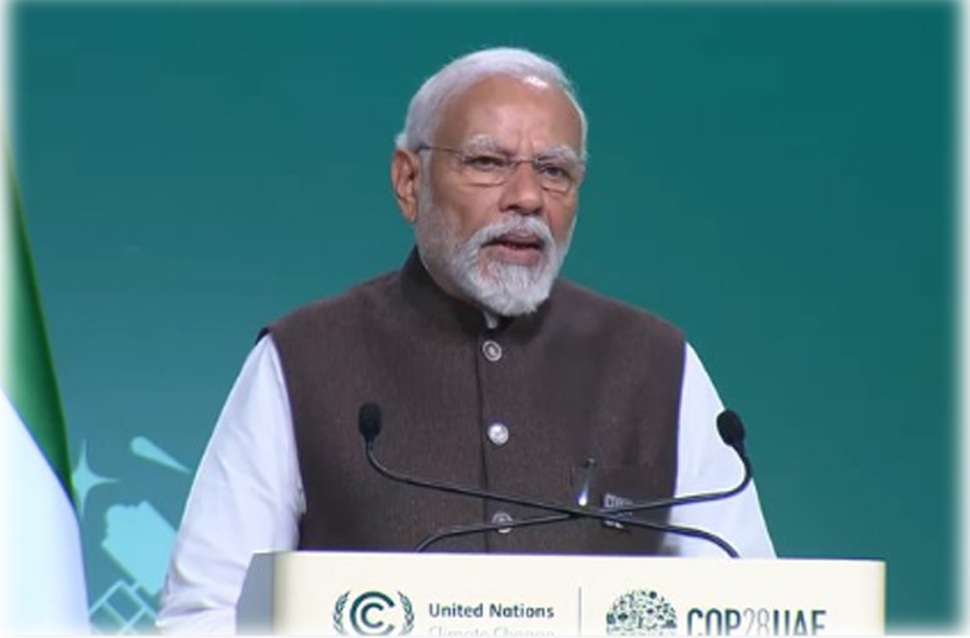 COP 28: Prime Minister Narendra Modi says India’s global carbon emission is less than 4 percent