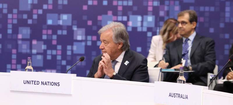 UK AI Summit: UN chief Antonio Guterres says risks outweigh rewards without global oversight