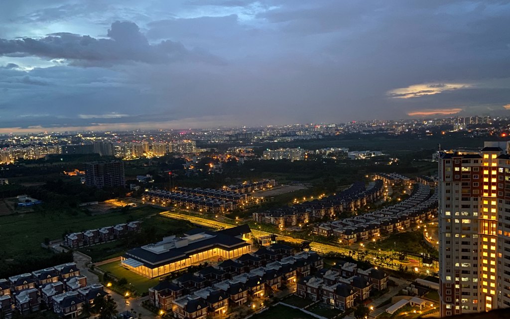 Bangalore skyline