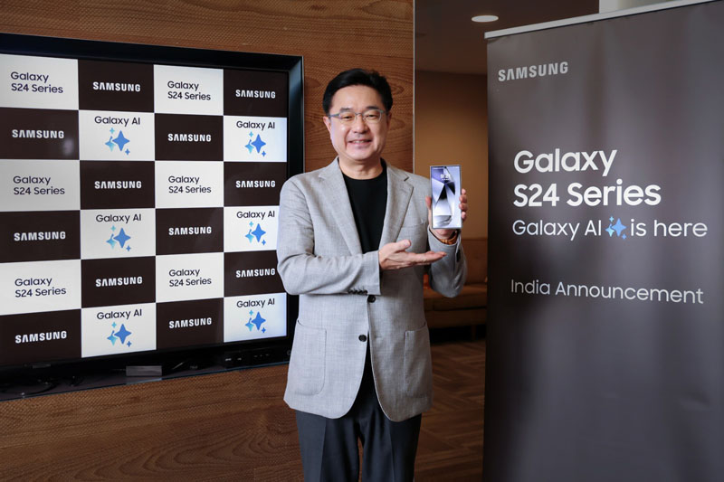 Samsung launches AI-enabled Galaxy S24 phones