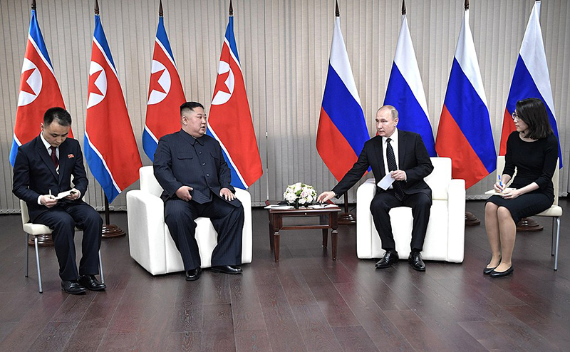 Russian President Vladimir Putin planning to visit North Korea.