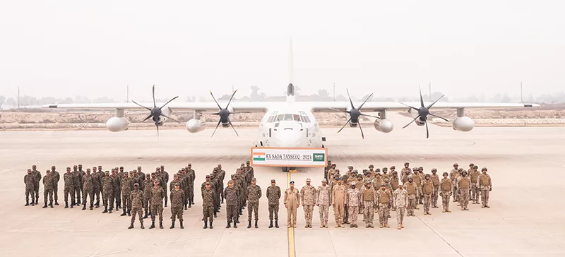 Aim of the exercise is to train troops of both sides for Joint Operations in Semi Desert terrain under Chapter VII of the United Nations Charter.