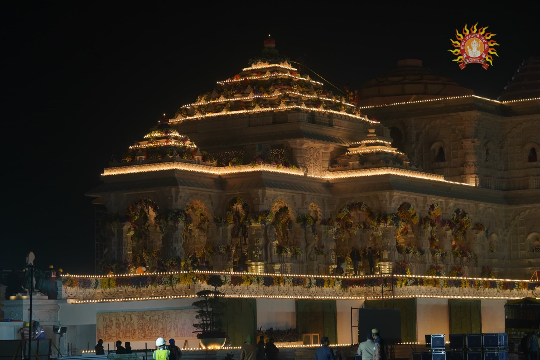 Ayodhya all set for grand inauguration of Ram Temple by PM Modi on Monday