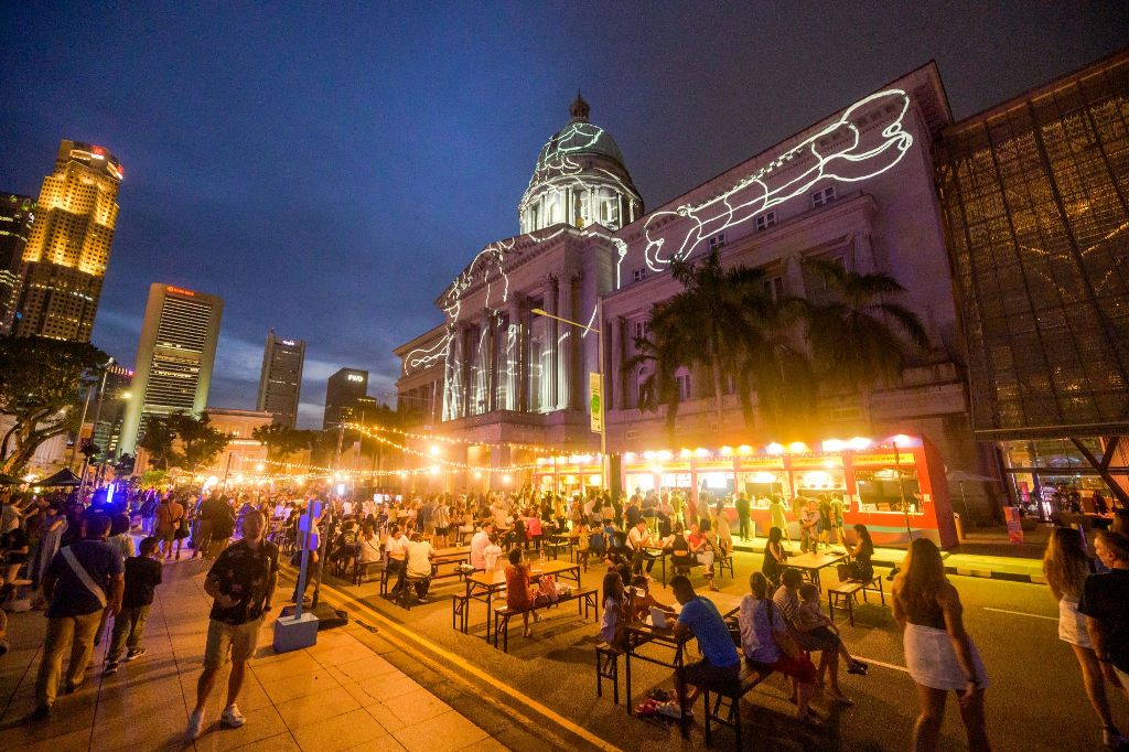 Art x Social Festival Street. Credit: National Gallery Singapore