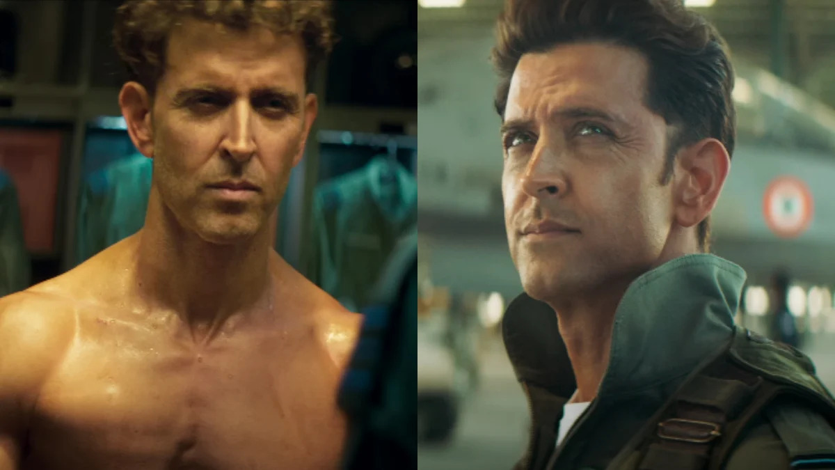 Social media users laud Hrithik Roshan for embracing wrinkles on his face in Fighter