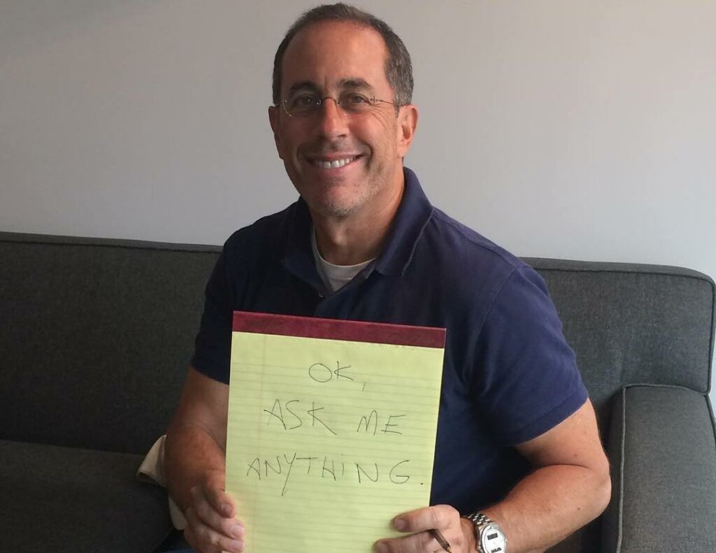 Legendary comic Jerry Seinfeld