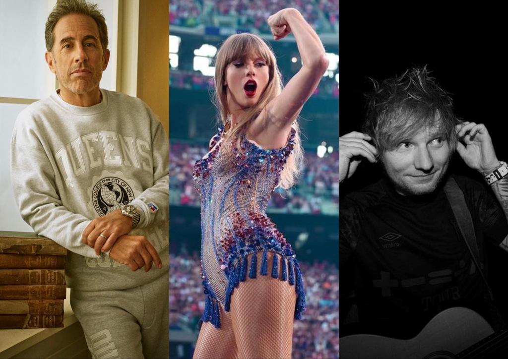 Taylor Swift, Ed Sheeran, Jerry Seinfeld: Here’s all the major names performing in Singapore in 2024