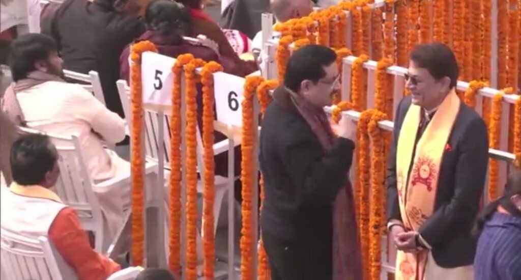 Kumaramangalam Birla and Arun Govil