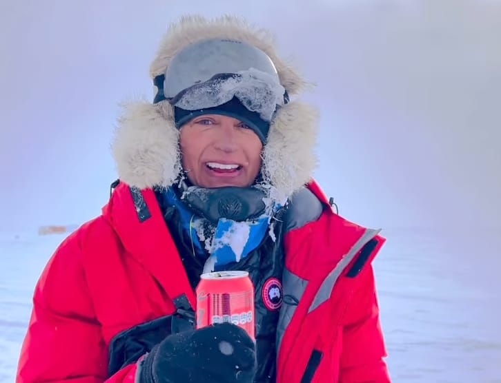 Preet Chandi aka Polar Preet at South Pole