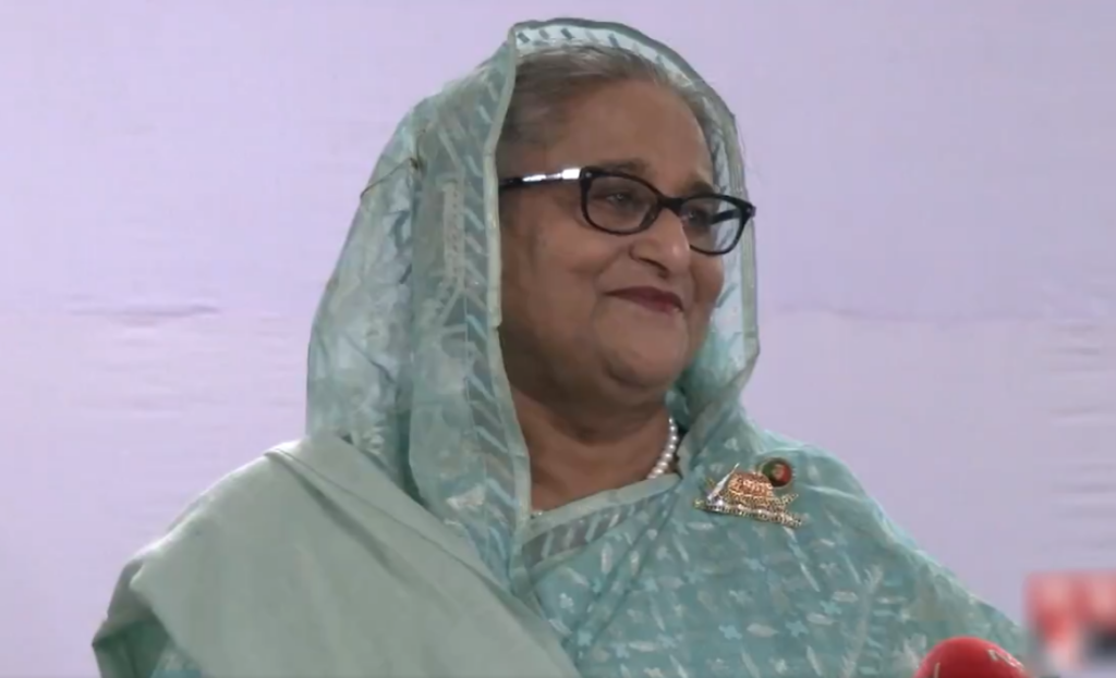 Awami League leader Sheikh Hasina