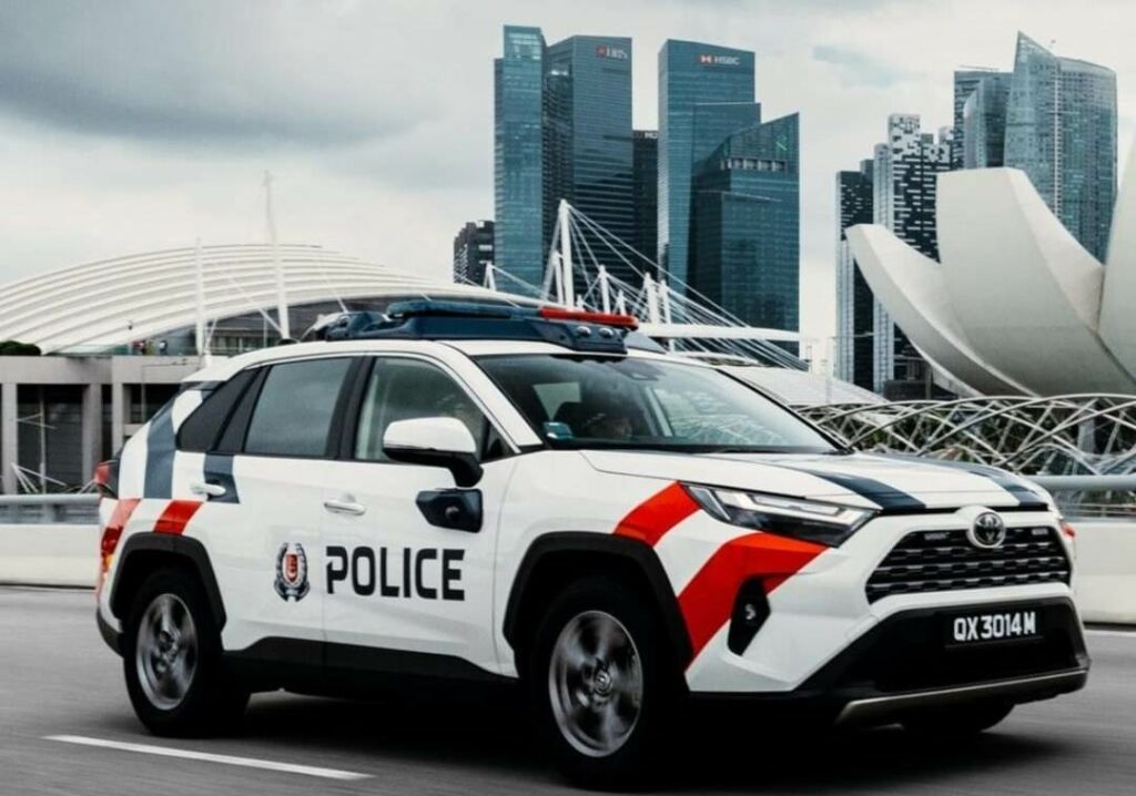 Singapore Police Force Car