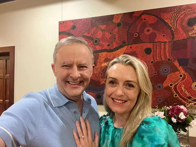 “She said yes”: Australian PM Anthony Albanese announces engagement to partner Jodie Haydon on X