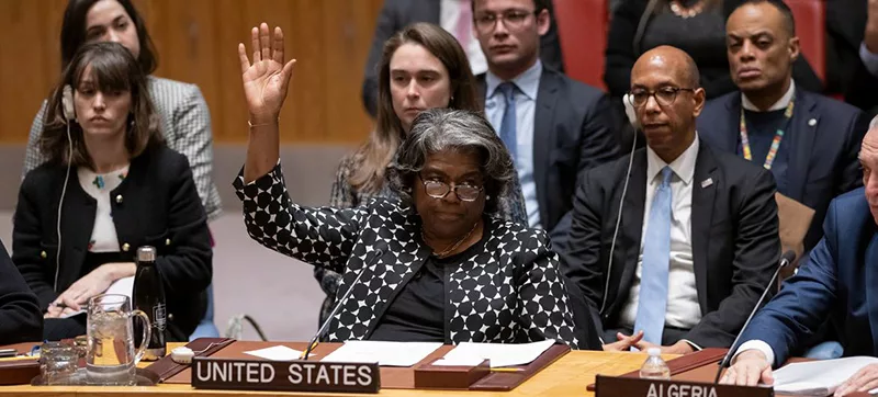 Israel-Hamas conflict: US vetoes UN resolution on Gaza ceasefire