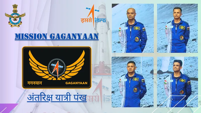 Indian unveils crew members of Gaganyaan Mission