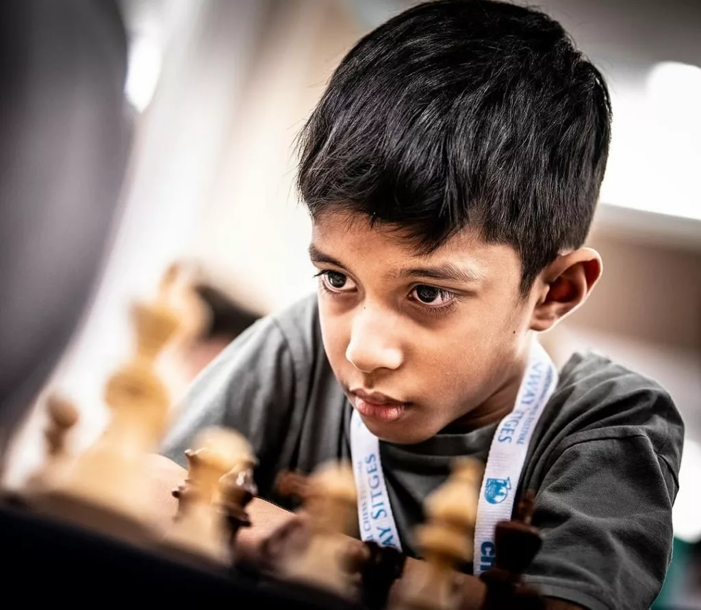 Chess player Ashwath Kaushik