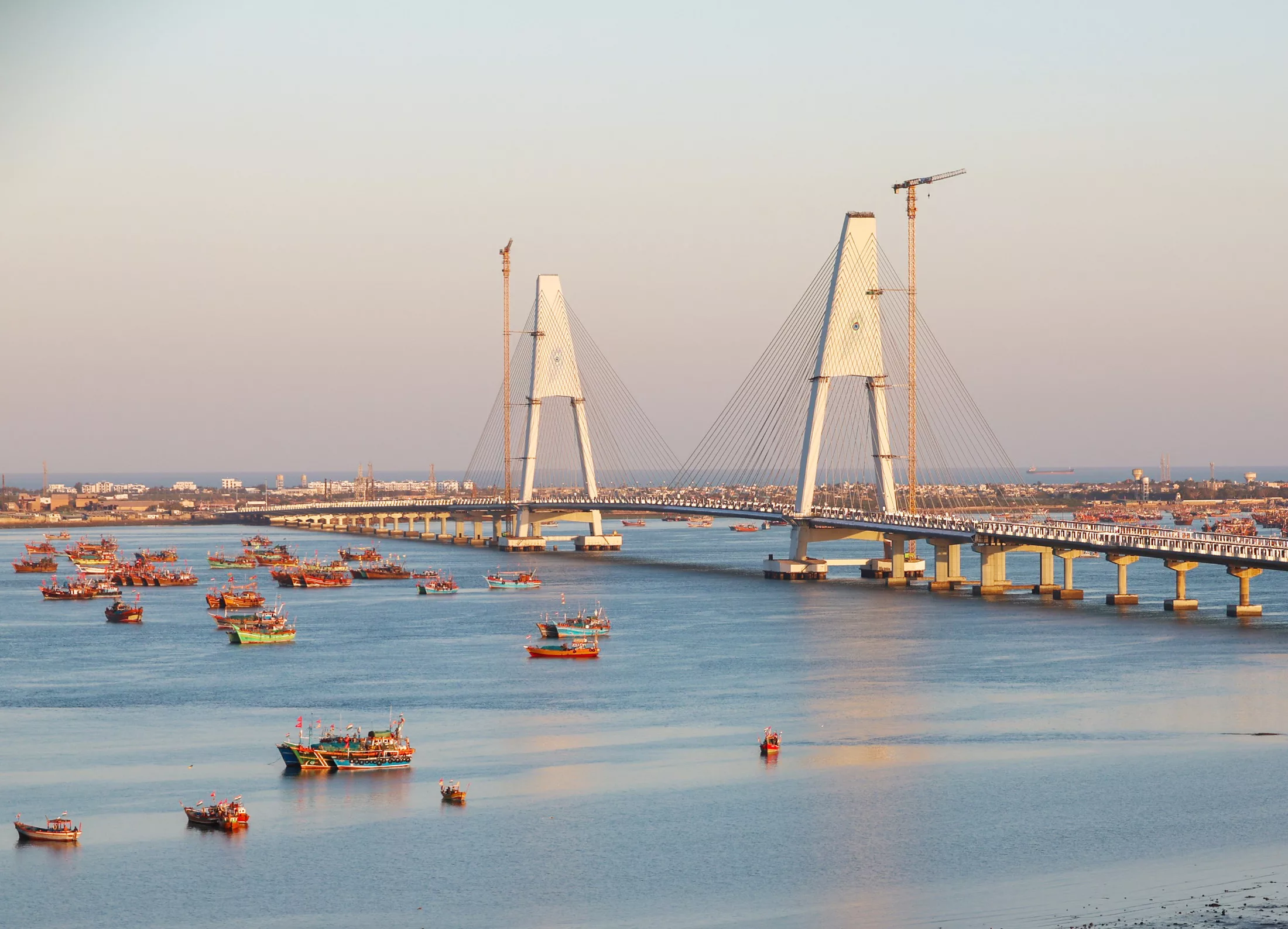 Indian PM Narendra Modi inaugurates country’s longest cable-stayed bridge named ‘Sudarshan Setu’ in Gujarat