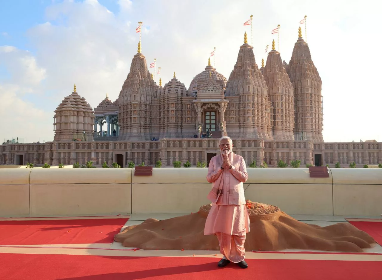 PM Modi reaches Doha after grand opening of BAPS Hindu Mandir Abu Dhabi