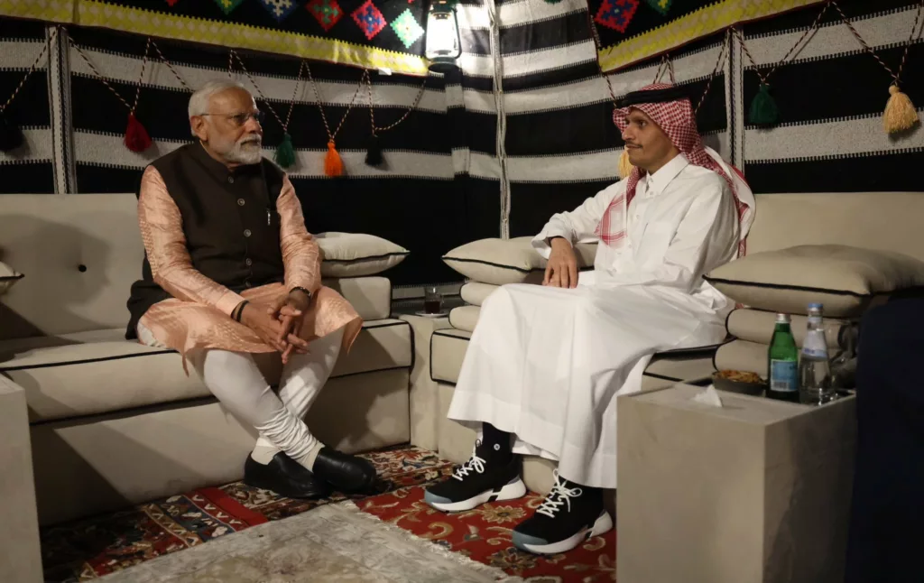 Modi holds bilateral talks in Qatar 