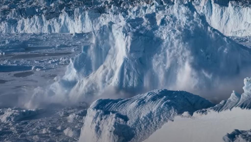 Our Planet_Glacier_Clip courtesy Netflix