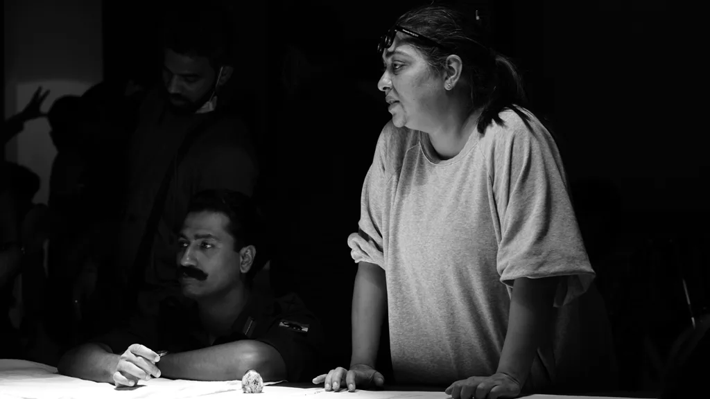Meghna Gulzar (right) directed Vicky Kaushal in a role that he aced. Photo courtesy: Collected.