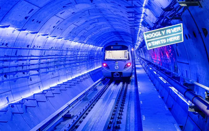 India to get its first underwater metro service today