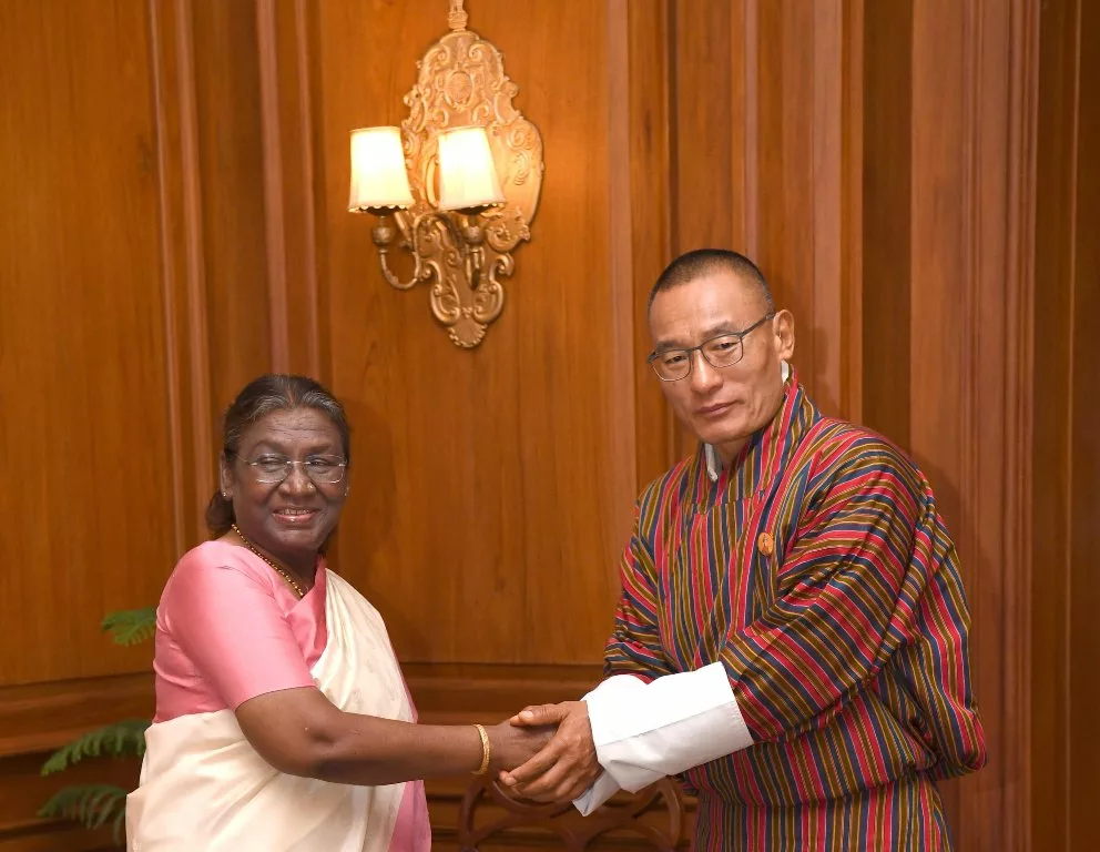 Bhutan PM Dasho Tshering Tobgay meets Indian President Droupadi Murmu, latter says neighbours share close and unique relationship based on mutual trust