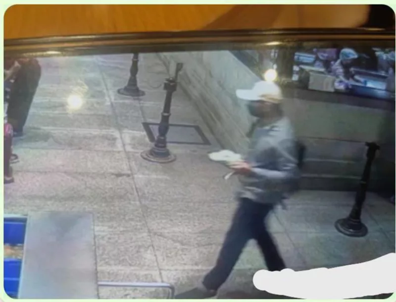 Bengaluru cafe blast suspect caught on CCTV camera.
