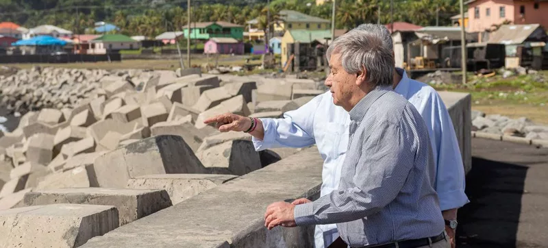 UN Secretary-General Antonio Guterres appeals for greater support for small islands fighting climate change