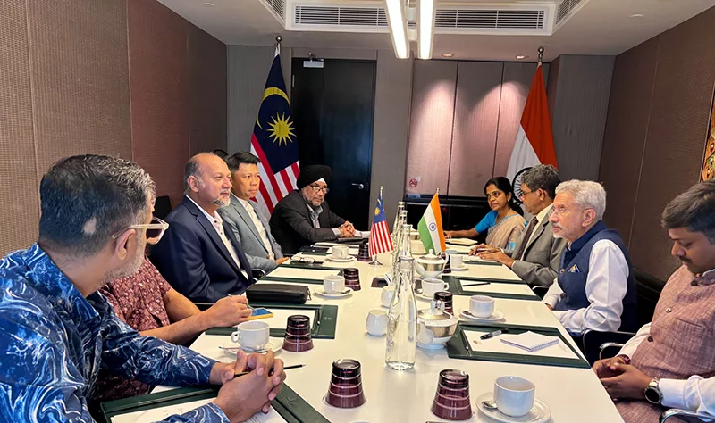 S Jaishankar paid an official visit to Malaysia from March 27 to March 28.