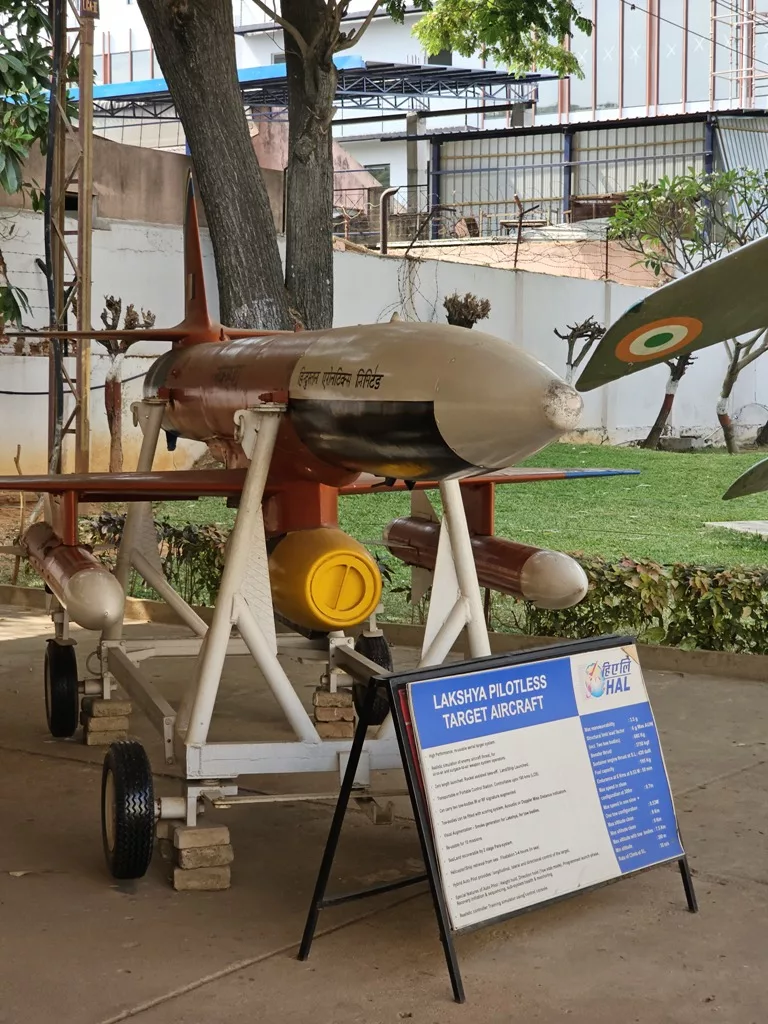 Lakshya Pilotless Target Aircraft. Photo: Connected to India