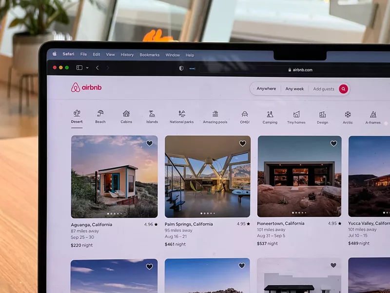 Airbnb bans use of indoor security cameras 