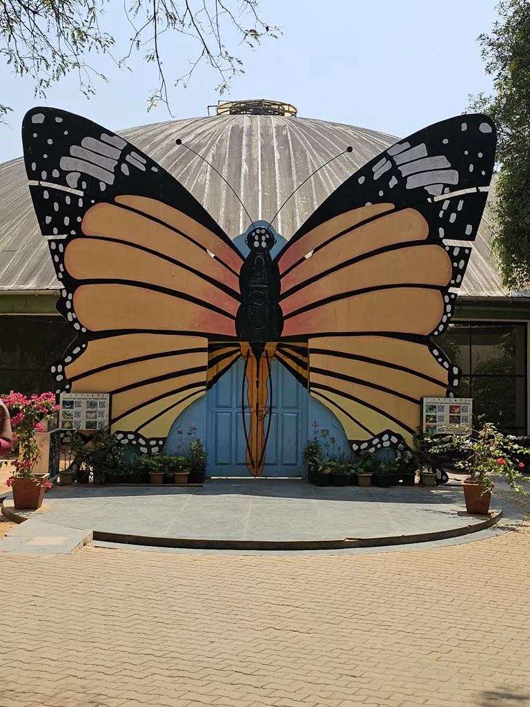 Butterfly enclosure. Photo: Connected to India
