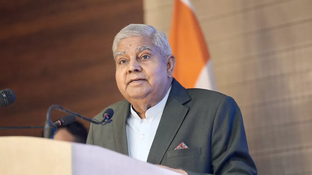 Indian Vice President Jagdeep Dhankhar 