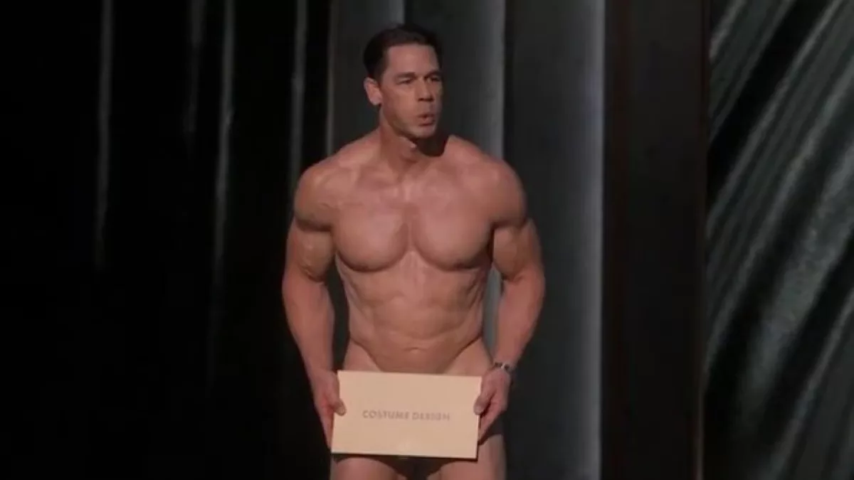 WATCH: John Cena turns up NAKED on stage to present award for Best Costume at Oscars 2024