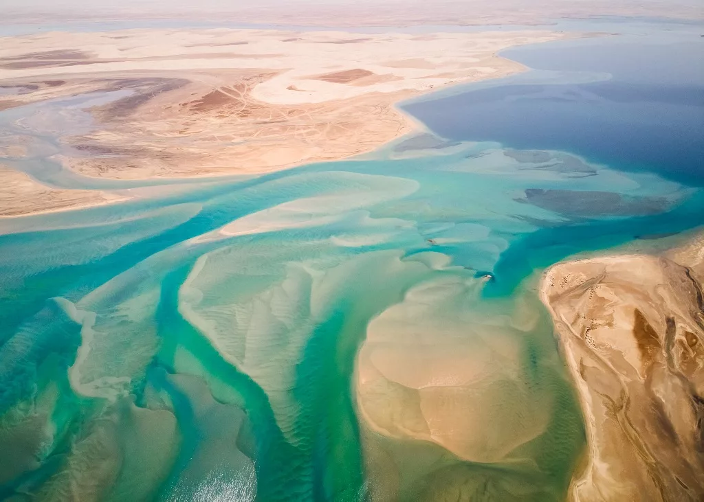 Khor Al Adaid, a breathtaking landscape where the desert meets the sea in a spectacle unlike any other. Photo courtesy: Collected