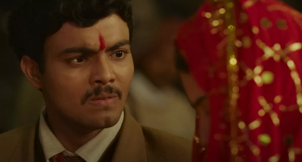 Deepak Kumar (Sparsh Shrivastav) reacts after finding out his wife has been swapped. Photo courtesy: Screengrab from YouTube