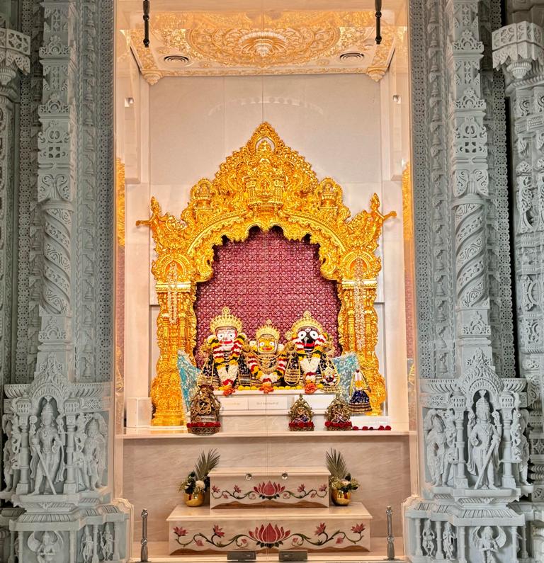Lord Jagannath, Lord Balaram and Goddess Subhadra. Photo: Connected to India