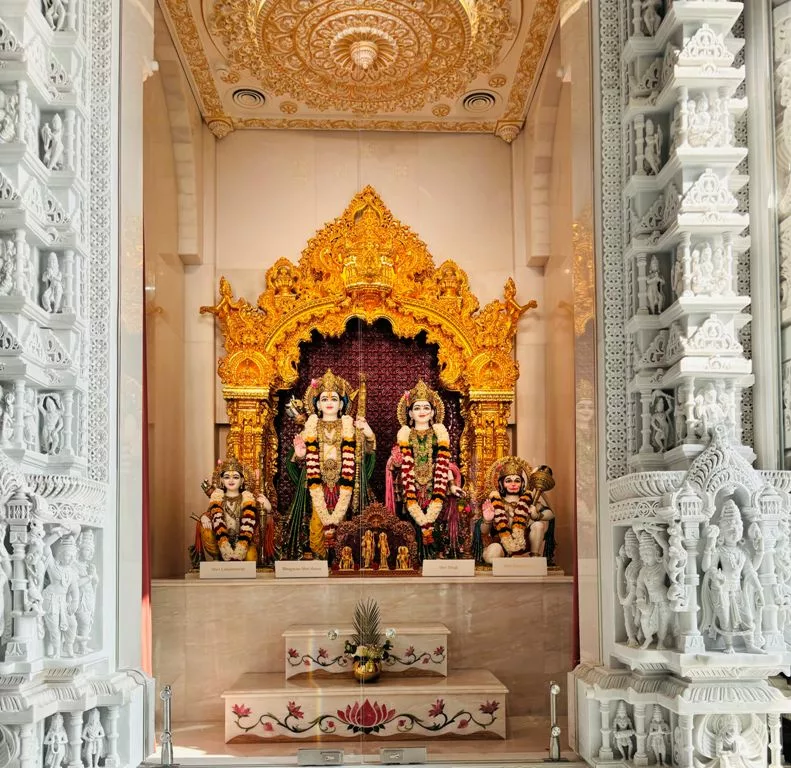 Goddess Sita, Lord Rama & family. Photo: Connected to India