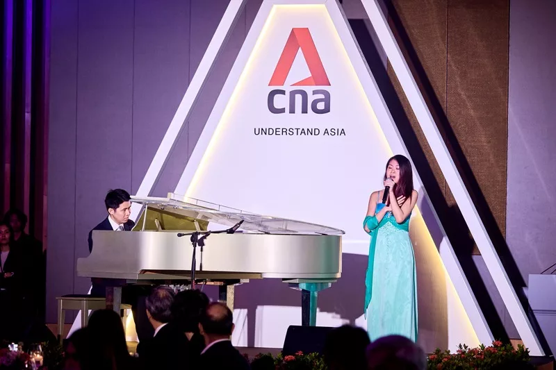 Musicians Dr Azariah Tan and Claire Teo