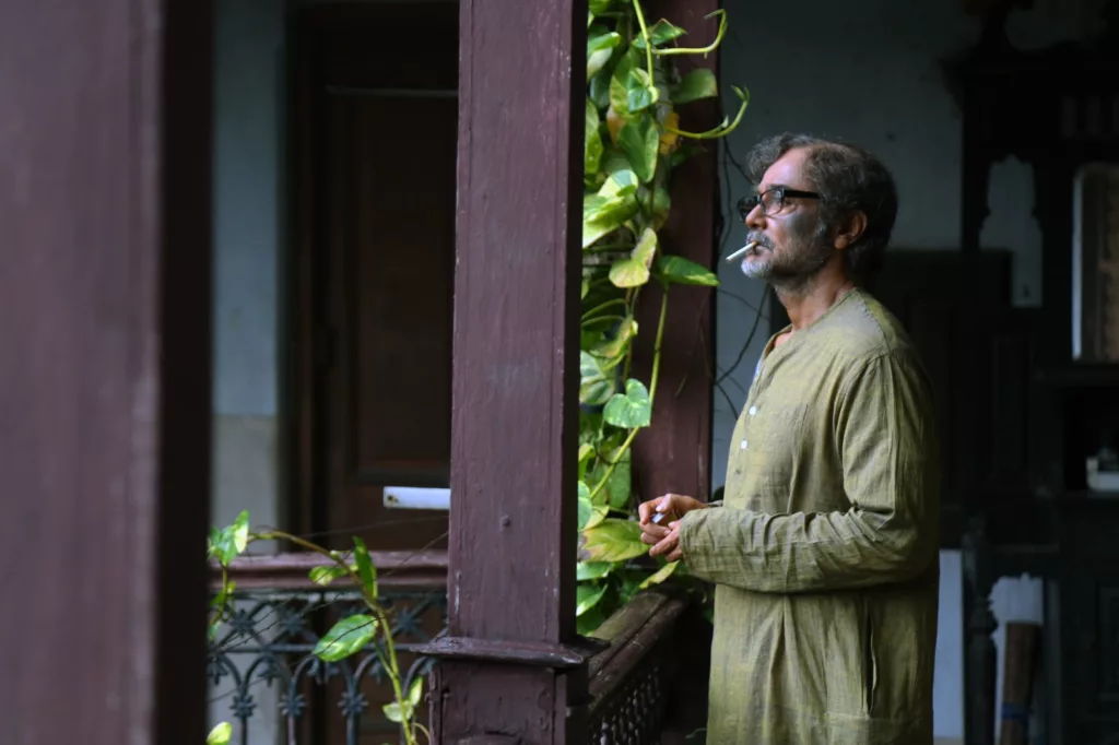 Prosenjit Chatterjee in the film Shesh Pata