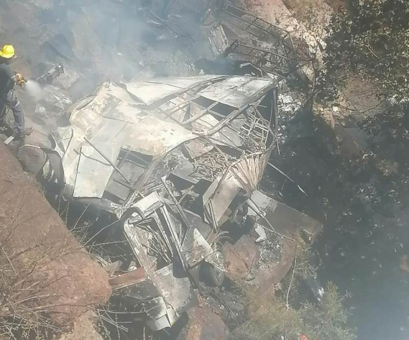 South Africa bus accident