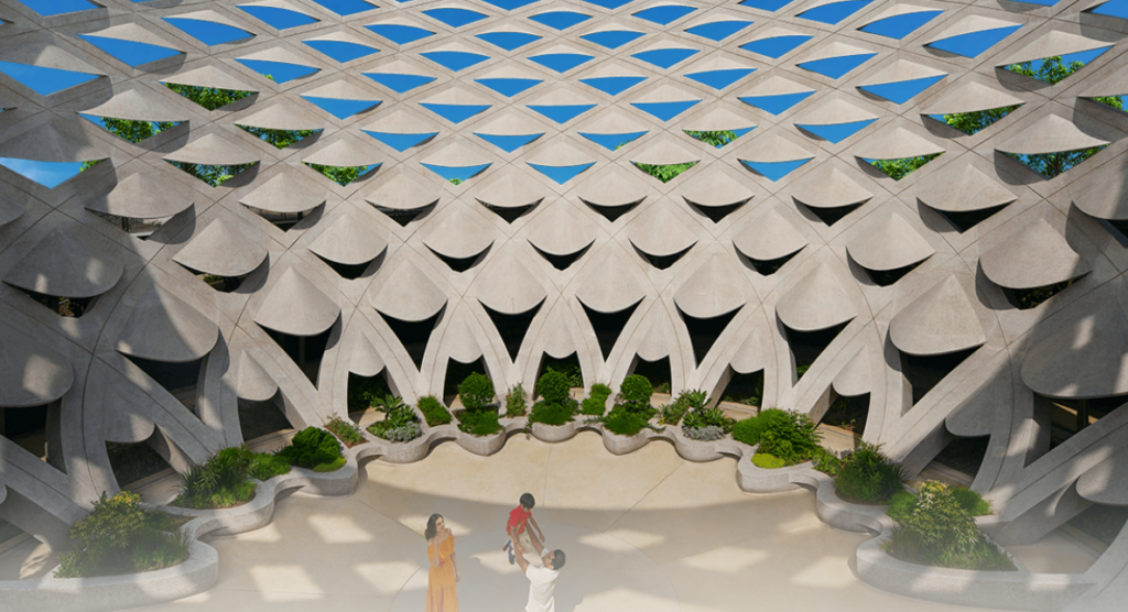 Tactile Trellis, at Sensoryscape