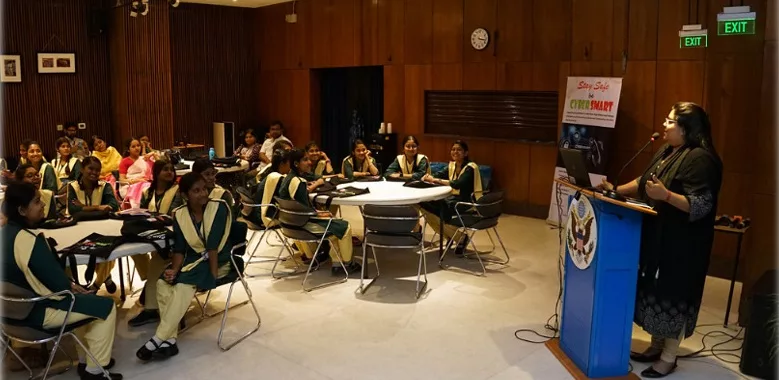 US Consulate Kolkata partners with NGO Change Initiatives to host workshop to train female students on tackling cyber-threats