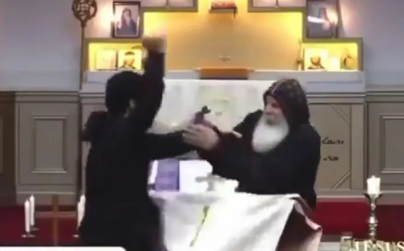 Australian church stabbing incident