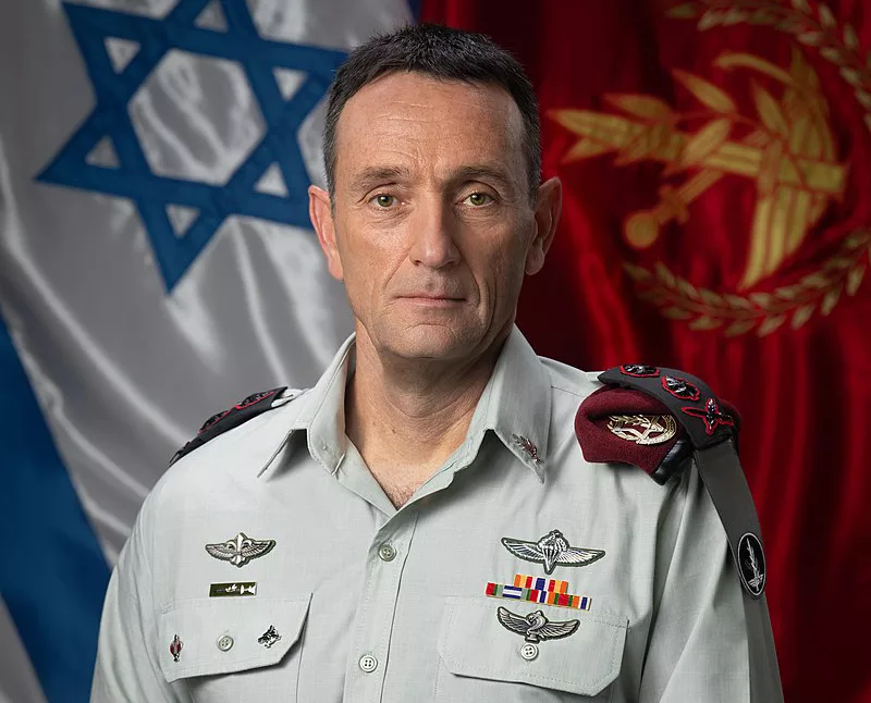 He made the remarks while visiting Nevatim Airbase in Israel, where four Iranian ballistic missiles hit on Saturday (April 13, 2024).