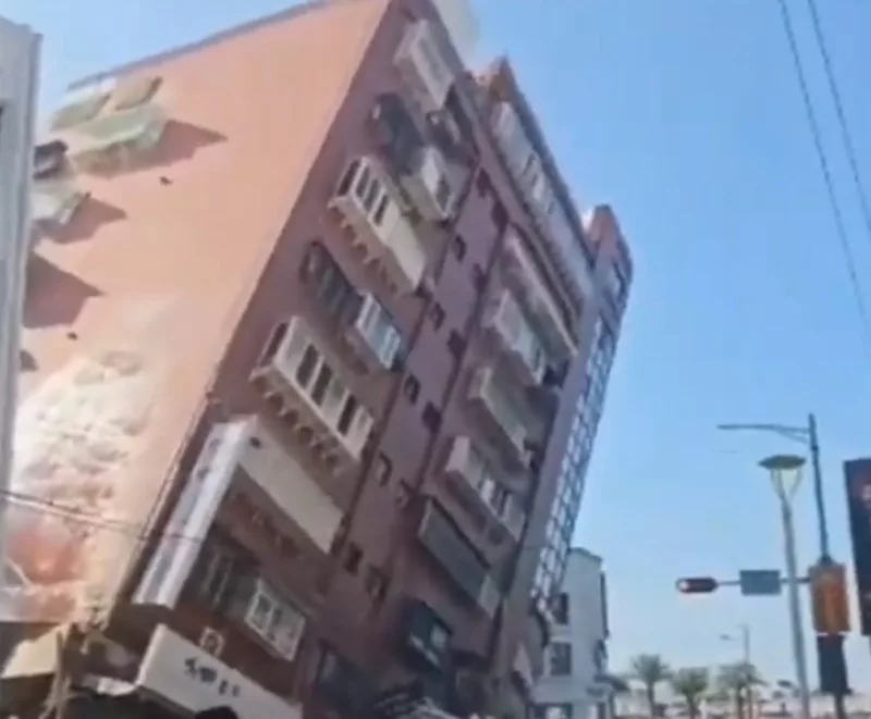 Seven die as ‘strongest’ earthquake in 25 years hits Taiwan