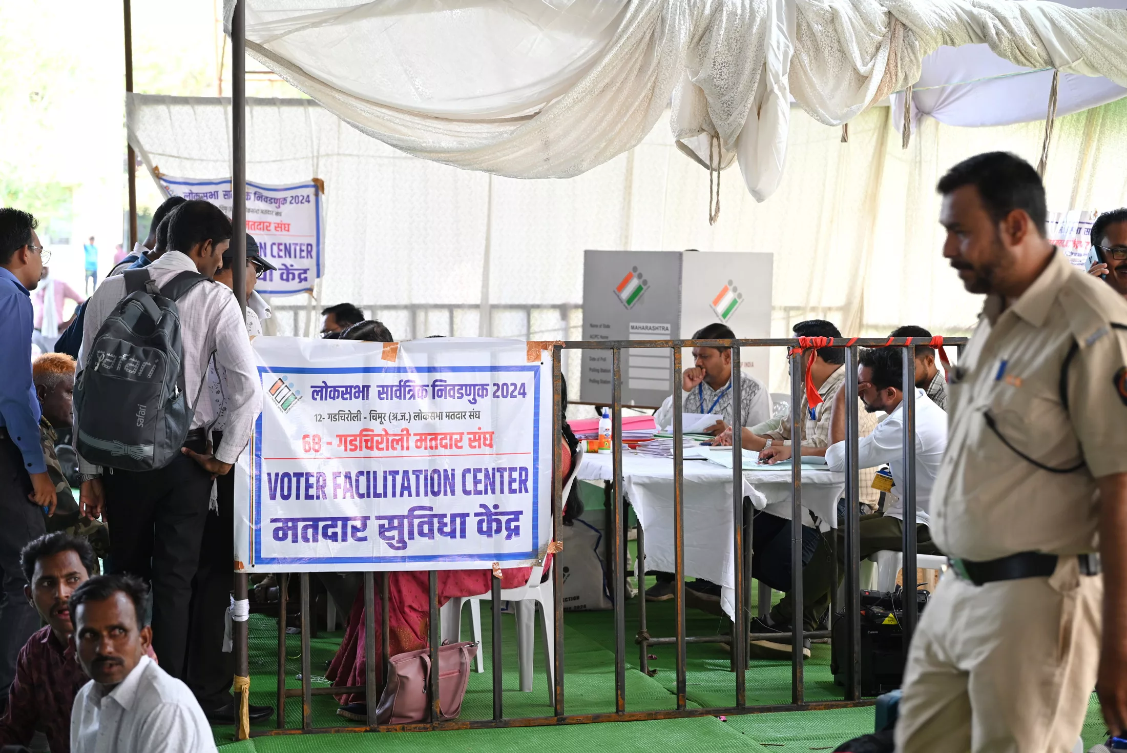 Indian Lok Sabha vote underway