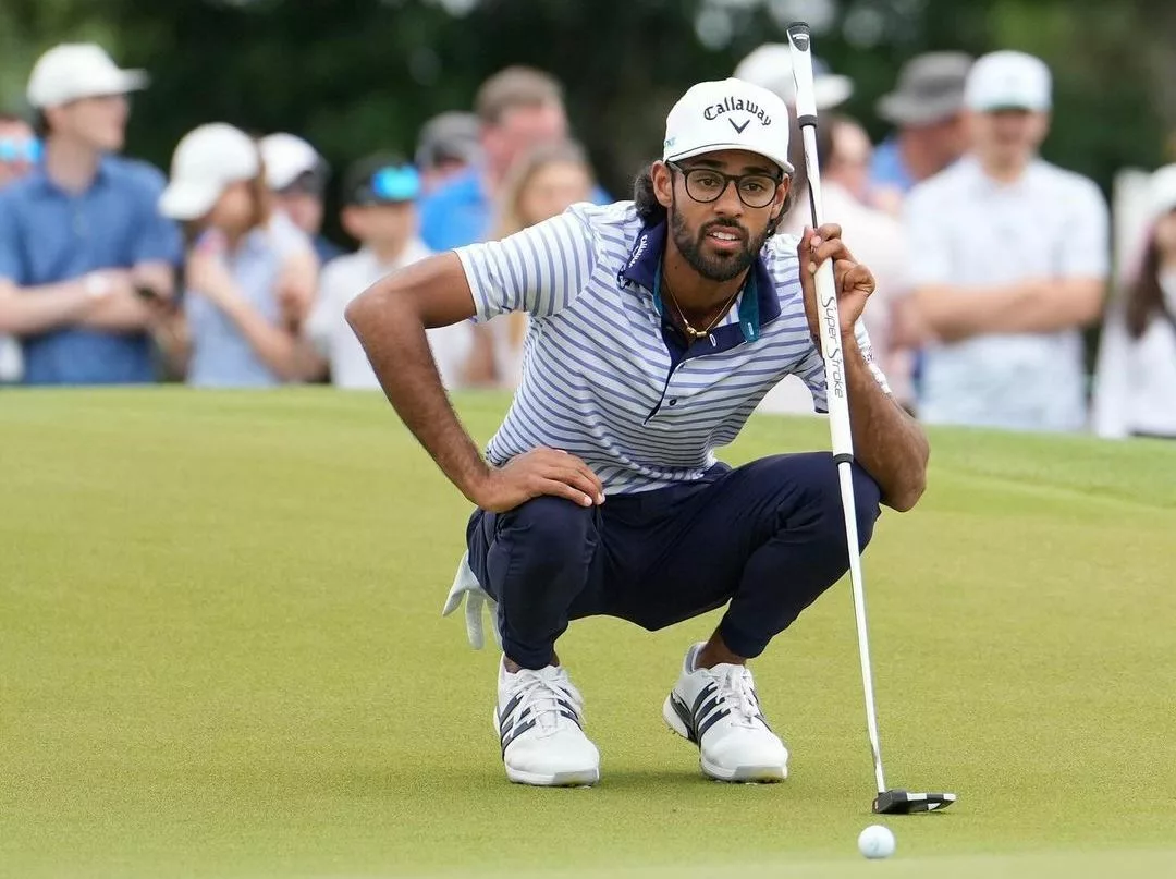 22-Year-Old, Akshay Bhatia reminds himself of “Race My Race”, as he continues to lead the USD 9.2 million Valero Texas Open